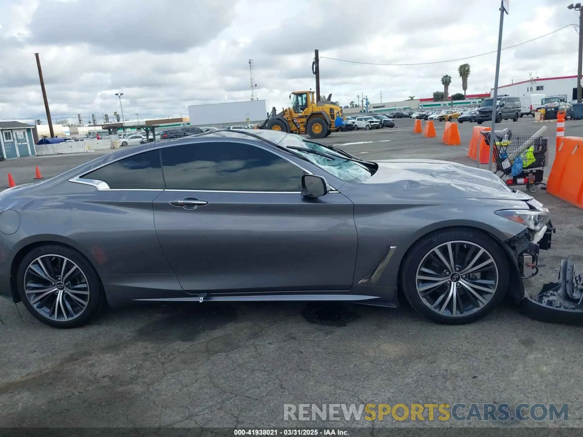 12 fotografías del automóvil dañado JN1EV7JK9NM600258 INFINITI Q60 2022