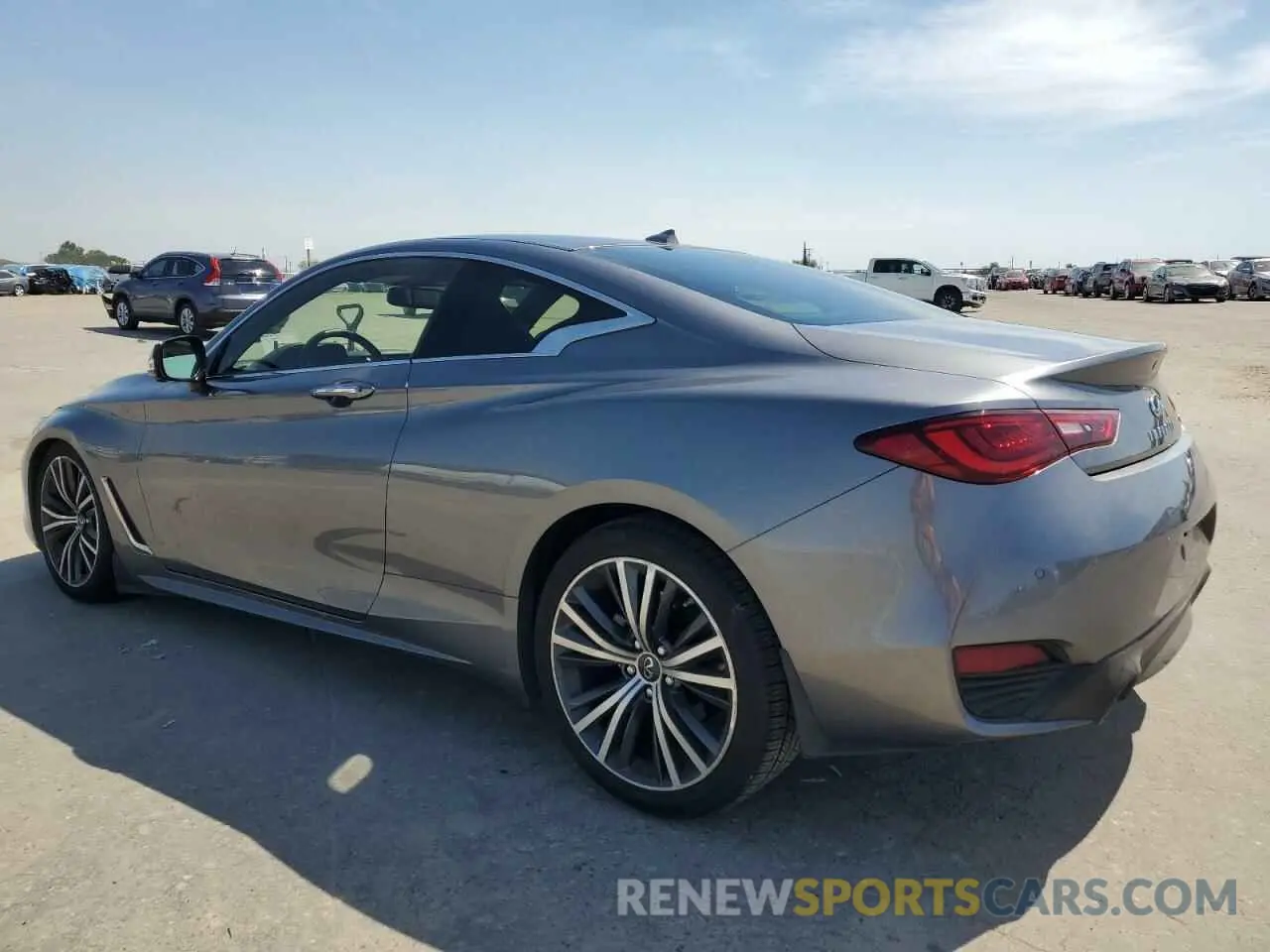 2 fotografías del automóvil dañado JN1EV7KK5NM600675 INFINITI Q60 2022