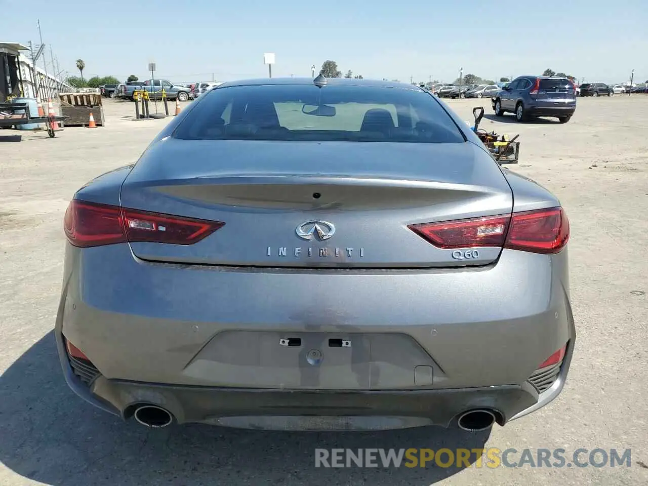 6 fotografías del automóvil dañado JN1EV7KK5NM600675 INFINITI Q60 2022
