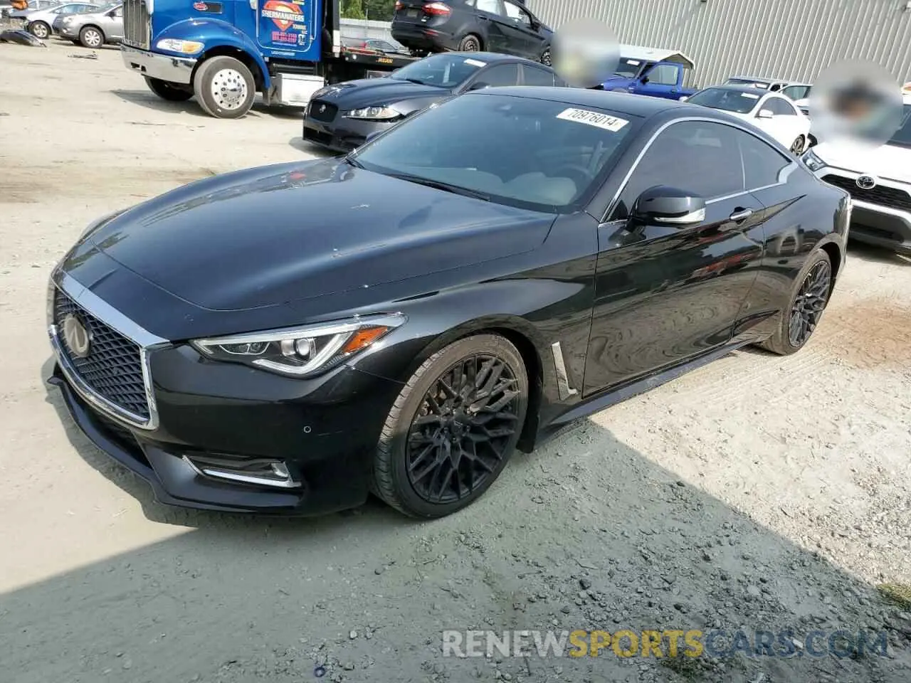 1 fotografías del automóvil dañado JN1EV7KK6NM600717 INFINITI Q60 2022