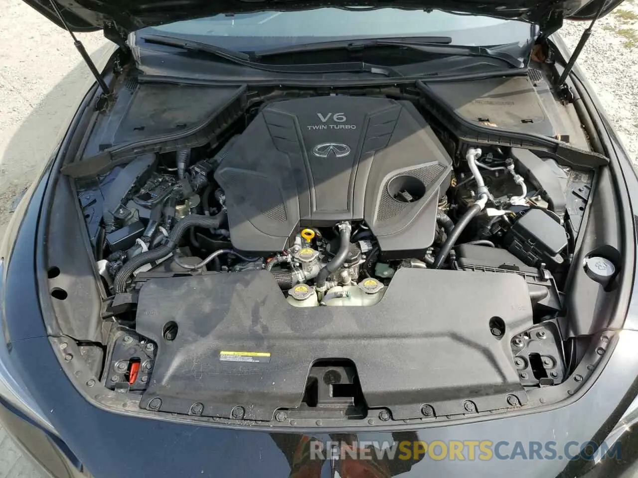 11 fotografías del automóvil dañado JN1EV7KK6NM600717 INFINITI Q60 2022