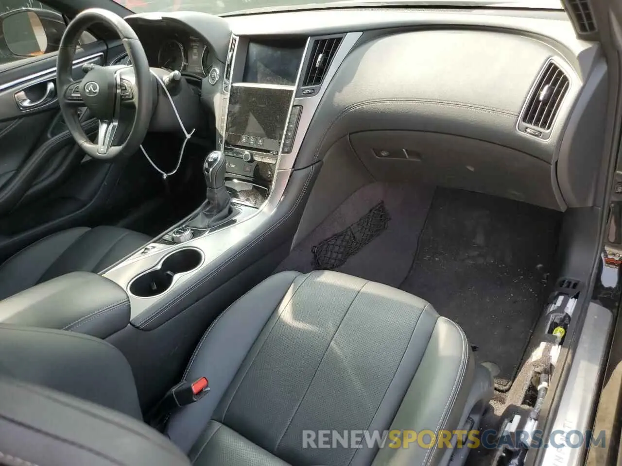 8 fotografías del automóvil dañado JN1EV7KK6NM600717 INFINITI Q60 2022