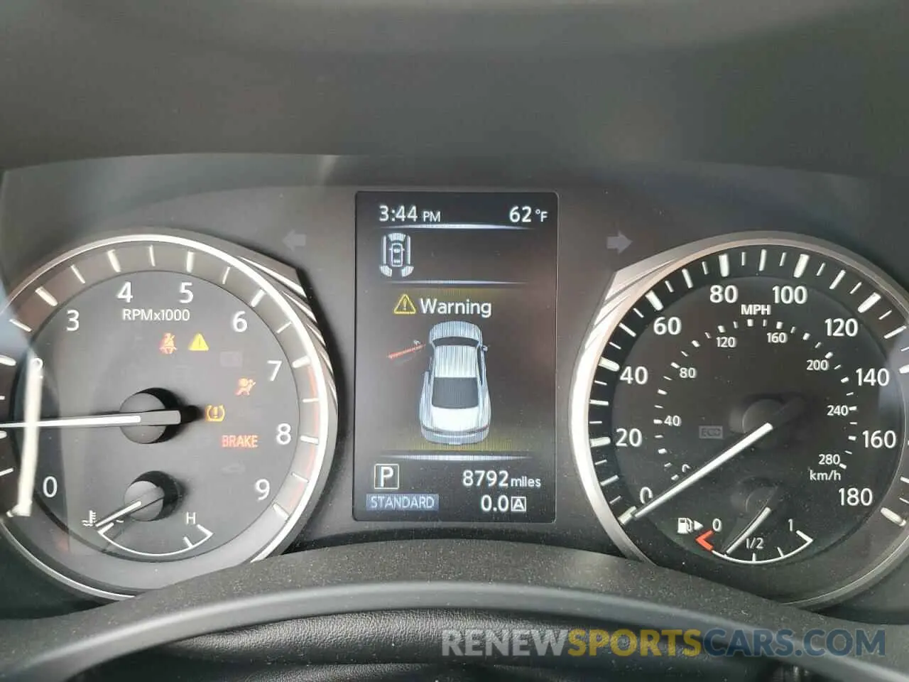 9 fotografías del automóvil dañado JN1EV7KK6NM600717 INFINITI Q60 2022