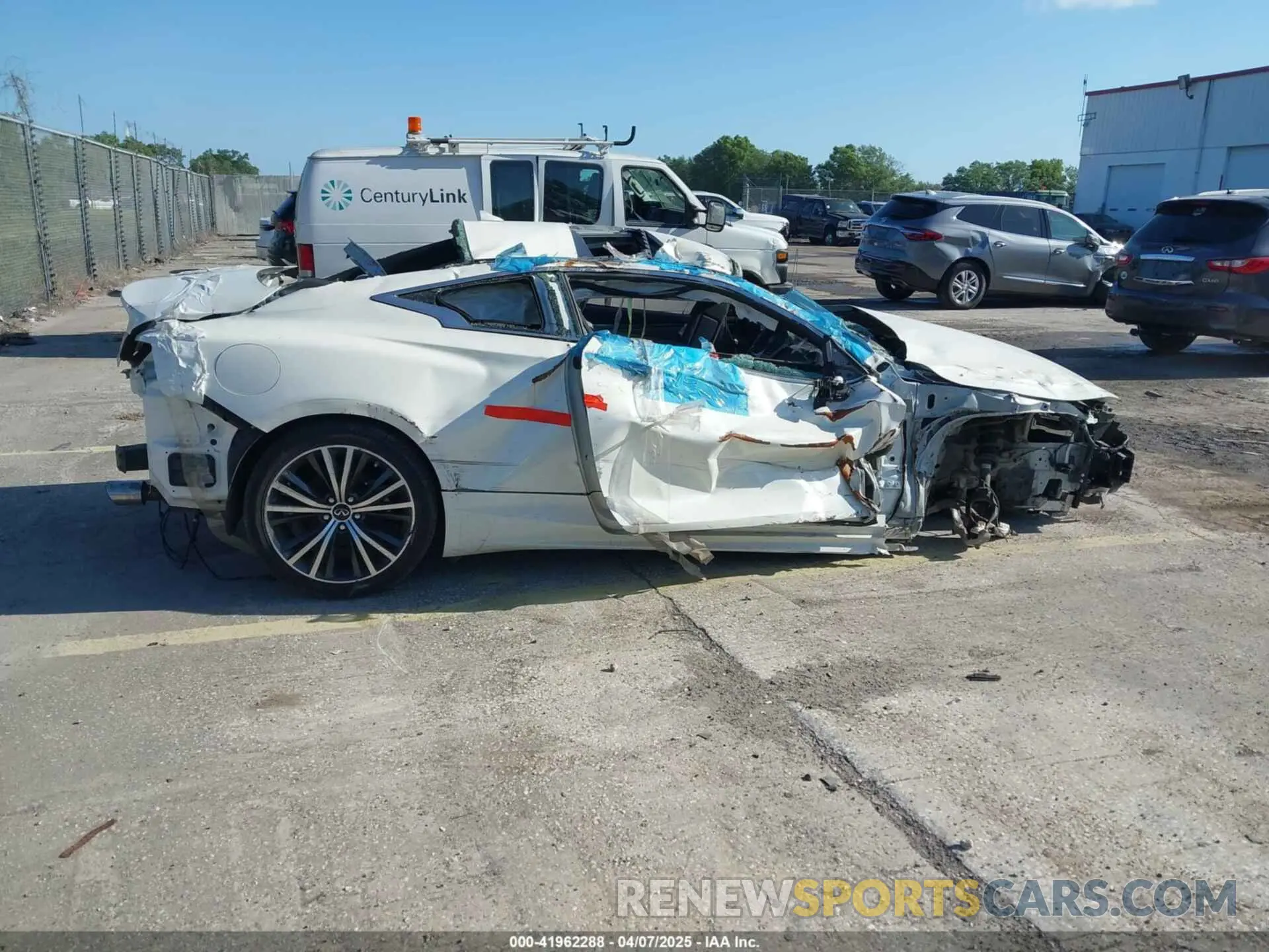 12 fotografías del automóvil dañado JN1EV7KLXNM630151 INFINITI Q60 2022