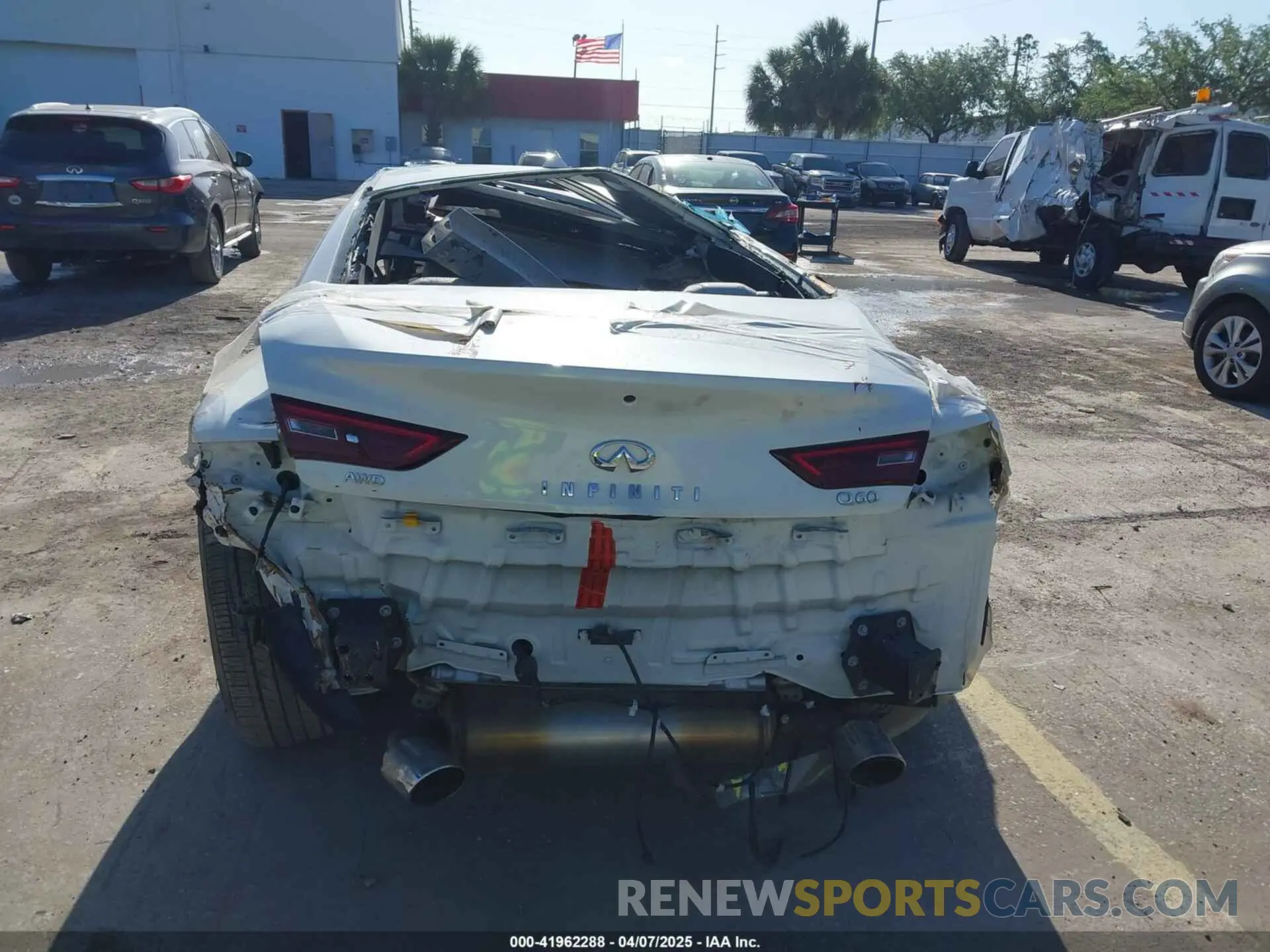 15 fotografías del automóvil dañado JN1EV7KLXNM630151 INFINITI Q60 2022