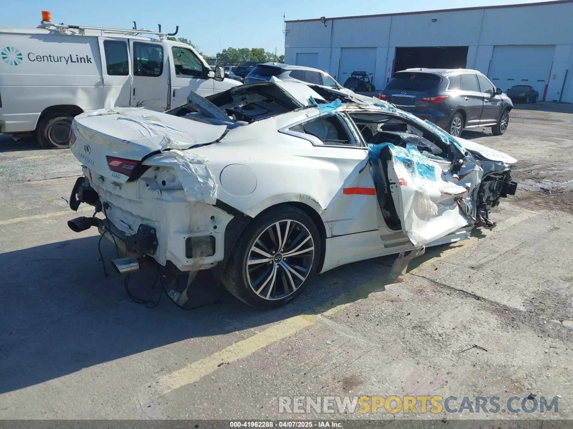 4 fotografías del automóvil dañado JN1EV7KLXNM630151 INFINITI Q60 2022