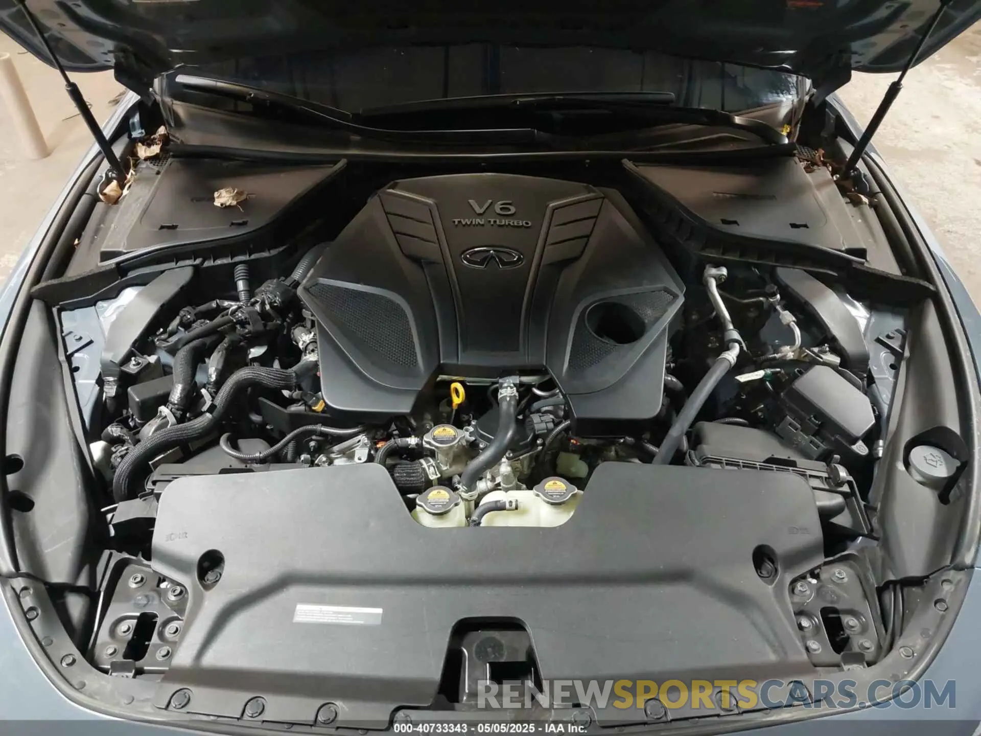 10 fotografías del automóvil dañado JN1FV7LL4NM681132 INFINITI Q60 2022