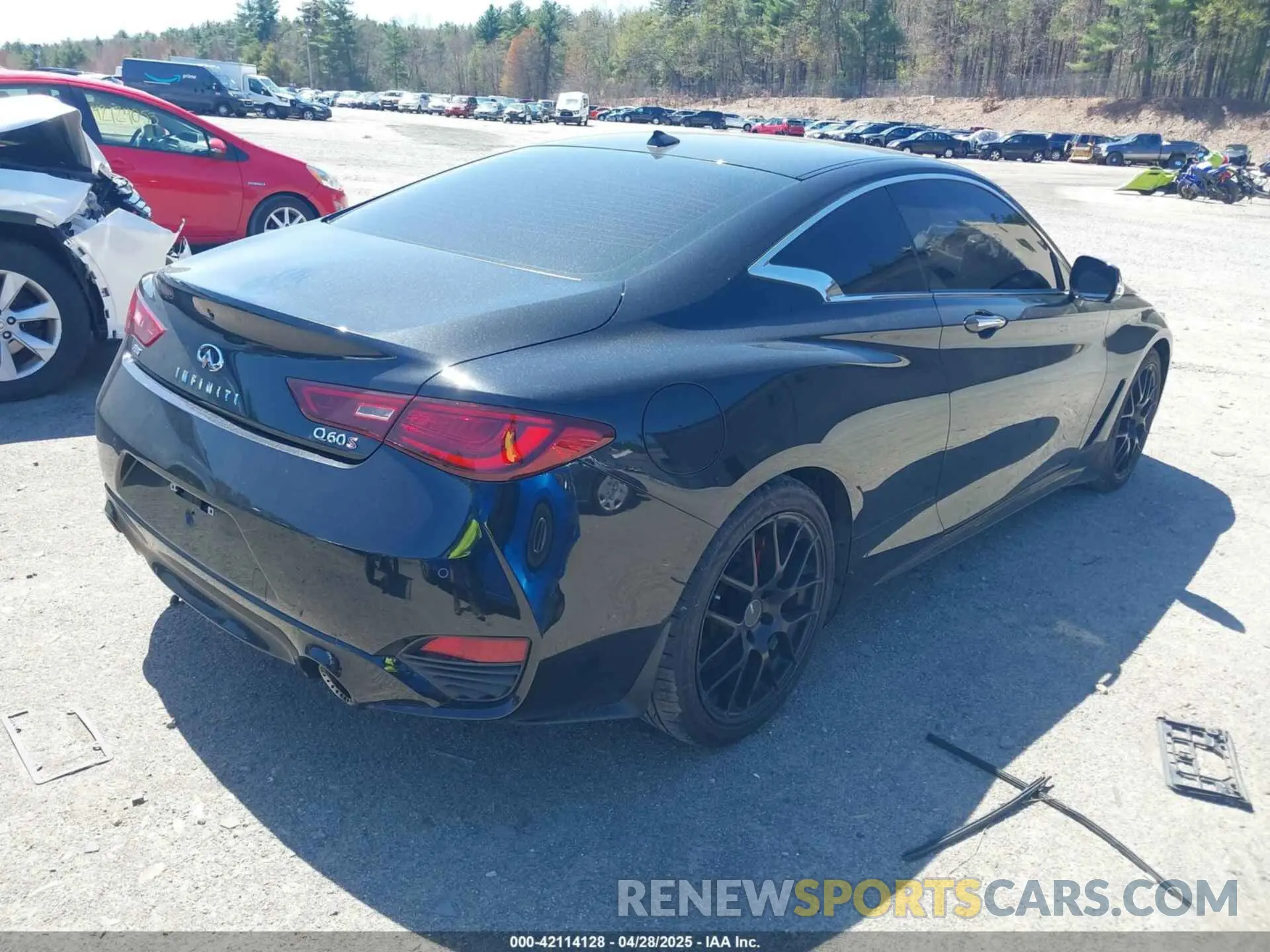 4 fotografías del automóvil dañado JN1FV7LL5NM680815 INFINITI Q60 2022