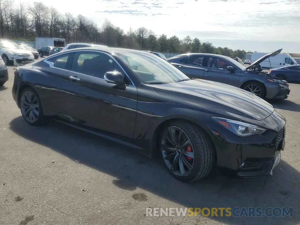 4 fotografías del automóvil dañado JN1FV7LL8NM681098 INFINITI Q60 2022