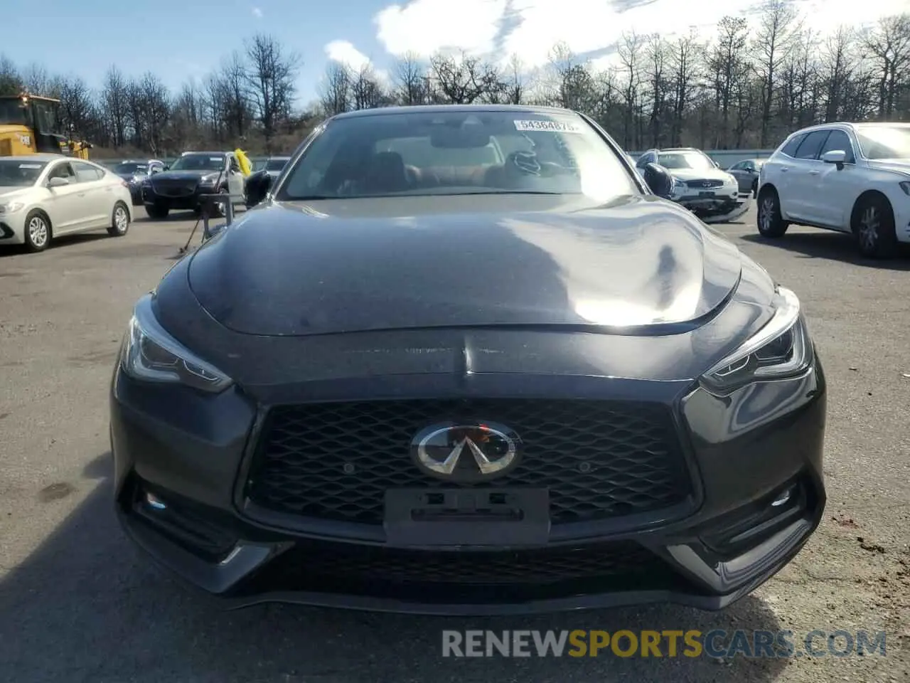 5 fotografías del automóvil dañado JN1FV7LL8NM681098 INFINITI Q60 2022