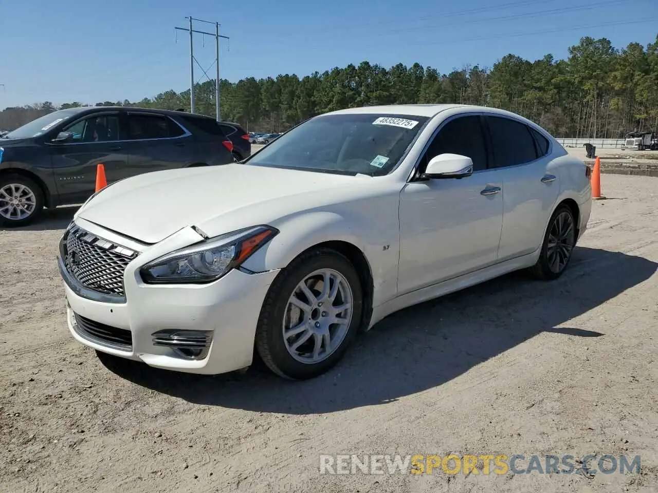 1 fotografías del automóvil dañado JN1BY1AP5KM505176 INFINITI Q70 2019