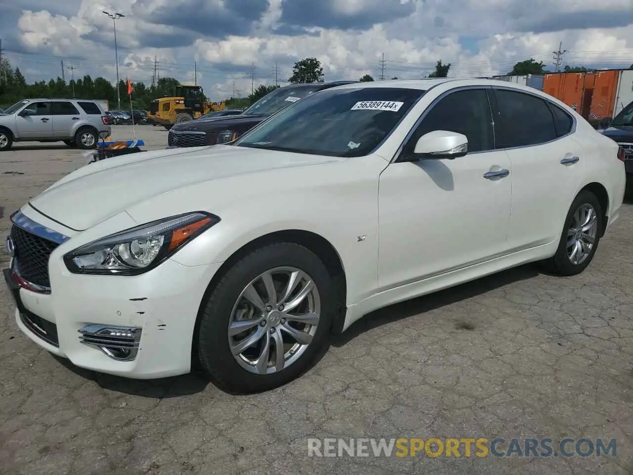 1 fotografías del automóvil dañado JN1BY1AR1KM585058 INFINITI Q70 2019