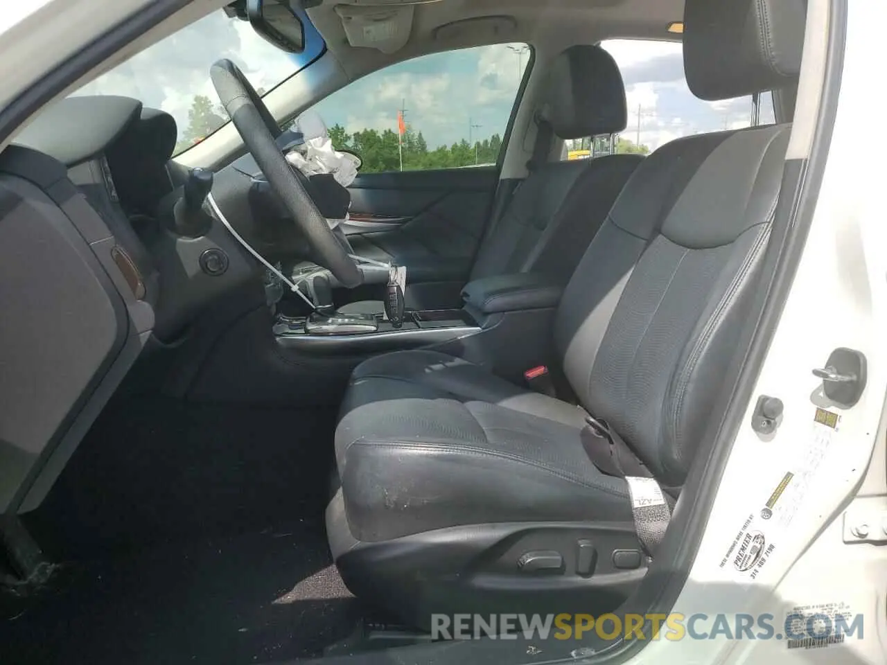 7 fotografías del automóvil dañado JN1BY1AR1KM585058 INFINITI Q70 2019