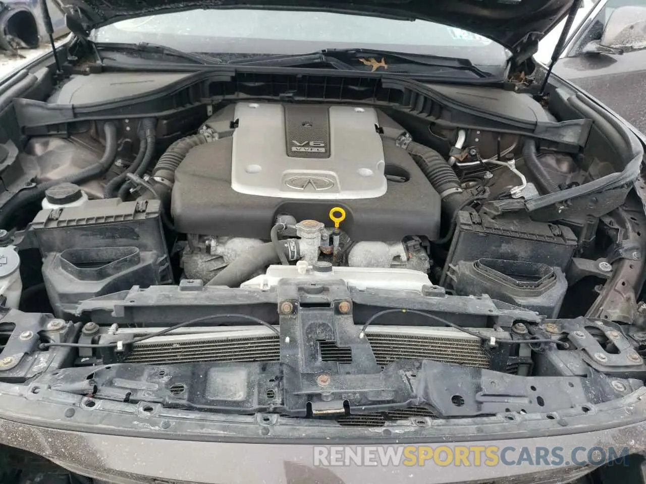 11 fotografías del automóvil dañado JN1BY1AR1KM585335 INFINITI Q70 2019