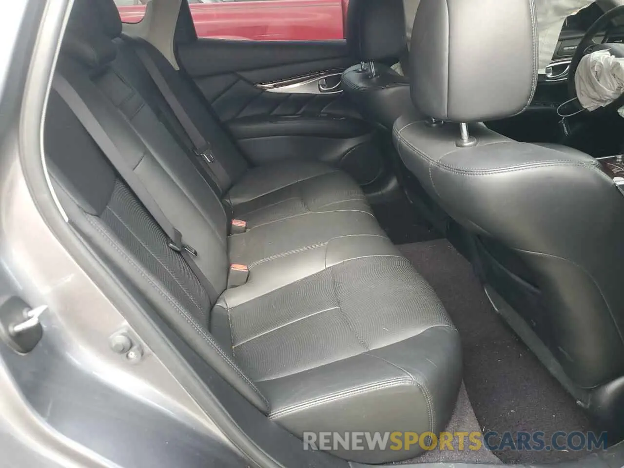 10 fotografías del automóvil dañado JN1BY1AR9KM585437 INFINITI Q70 2019