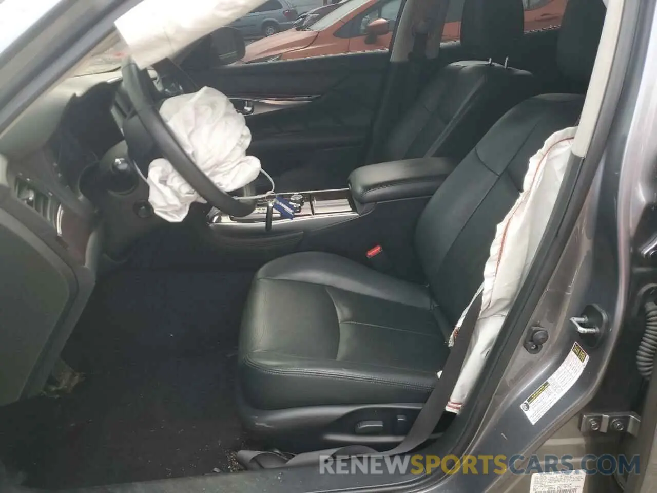 7 fotografías del automóvil dañado JN1BY1AR9KM585437 INFINITI Q70 2019