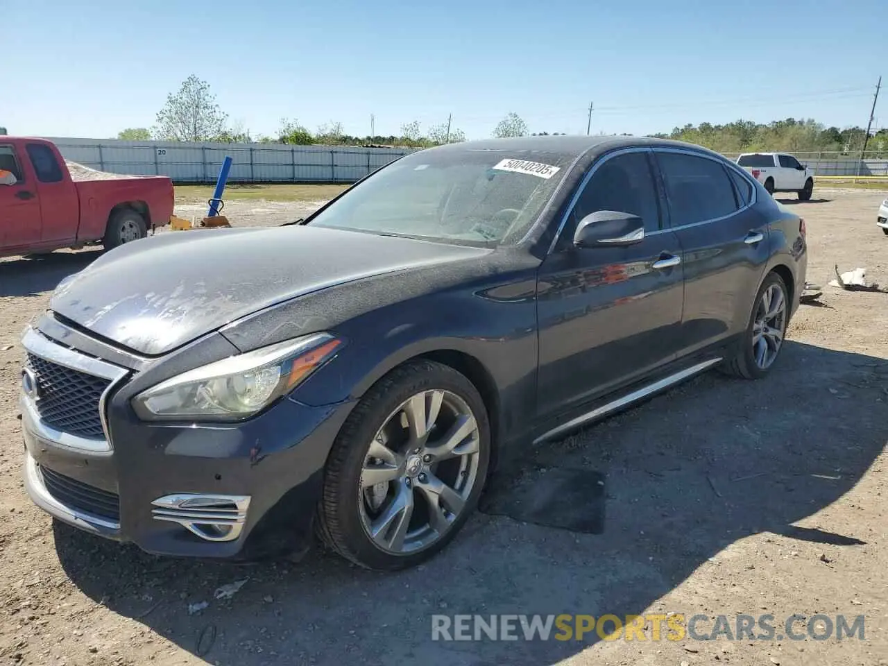 1 fotografías del automóvil dañado JN1BY1PP6KM685100 INFINITI Q70 2019