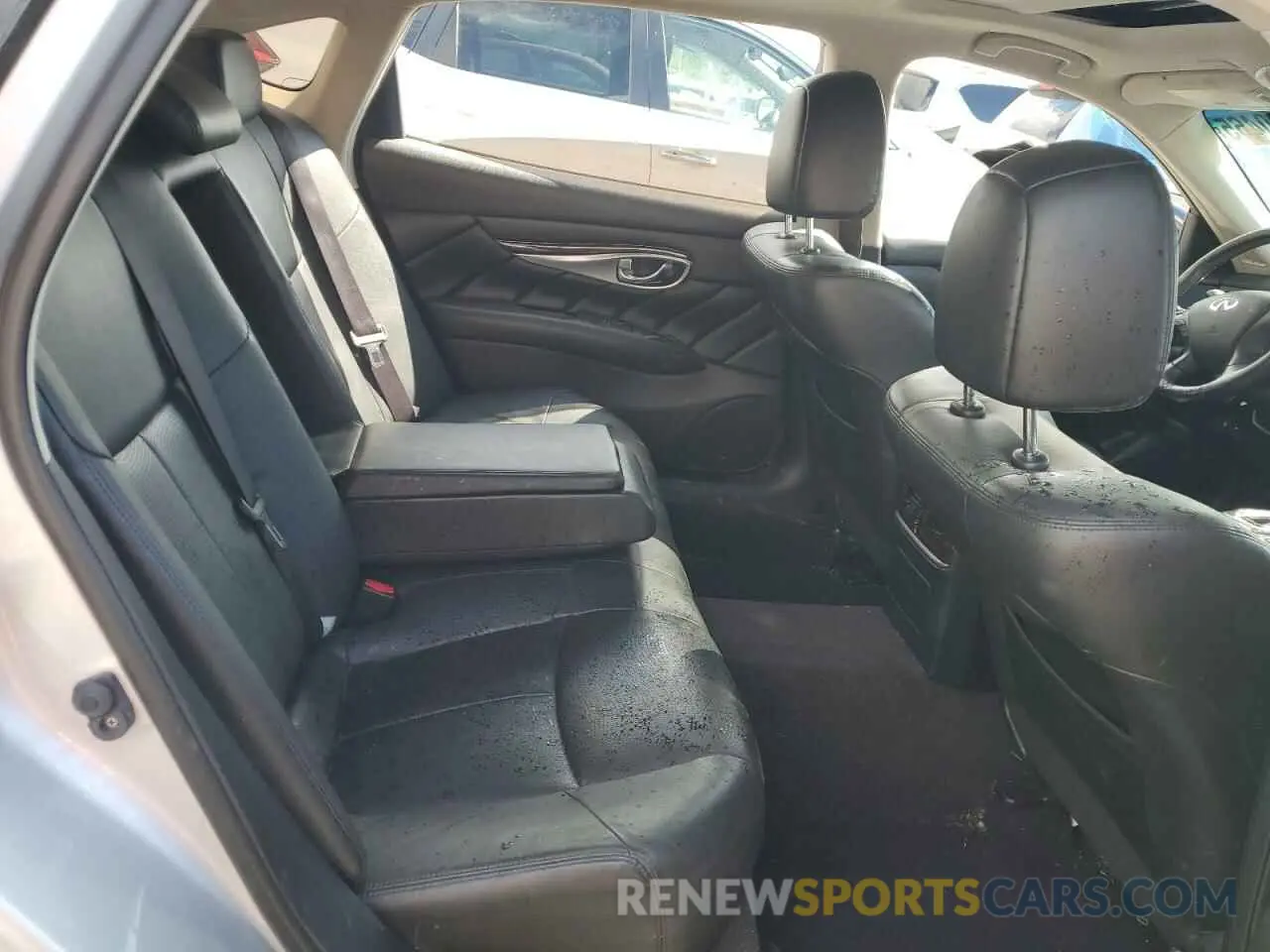 10 fotografías del automóvil dañado JN1BY1PR5KM725541 INFINITI Q70 2019