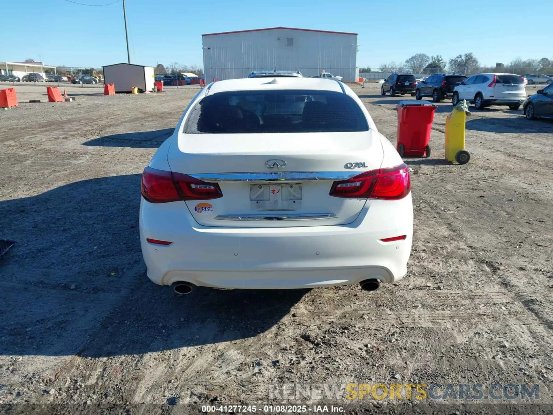 17 fotografías del automóvil dañado JN1BY1PP0KM685089 INFINITI Q70L 2019