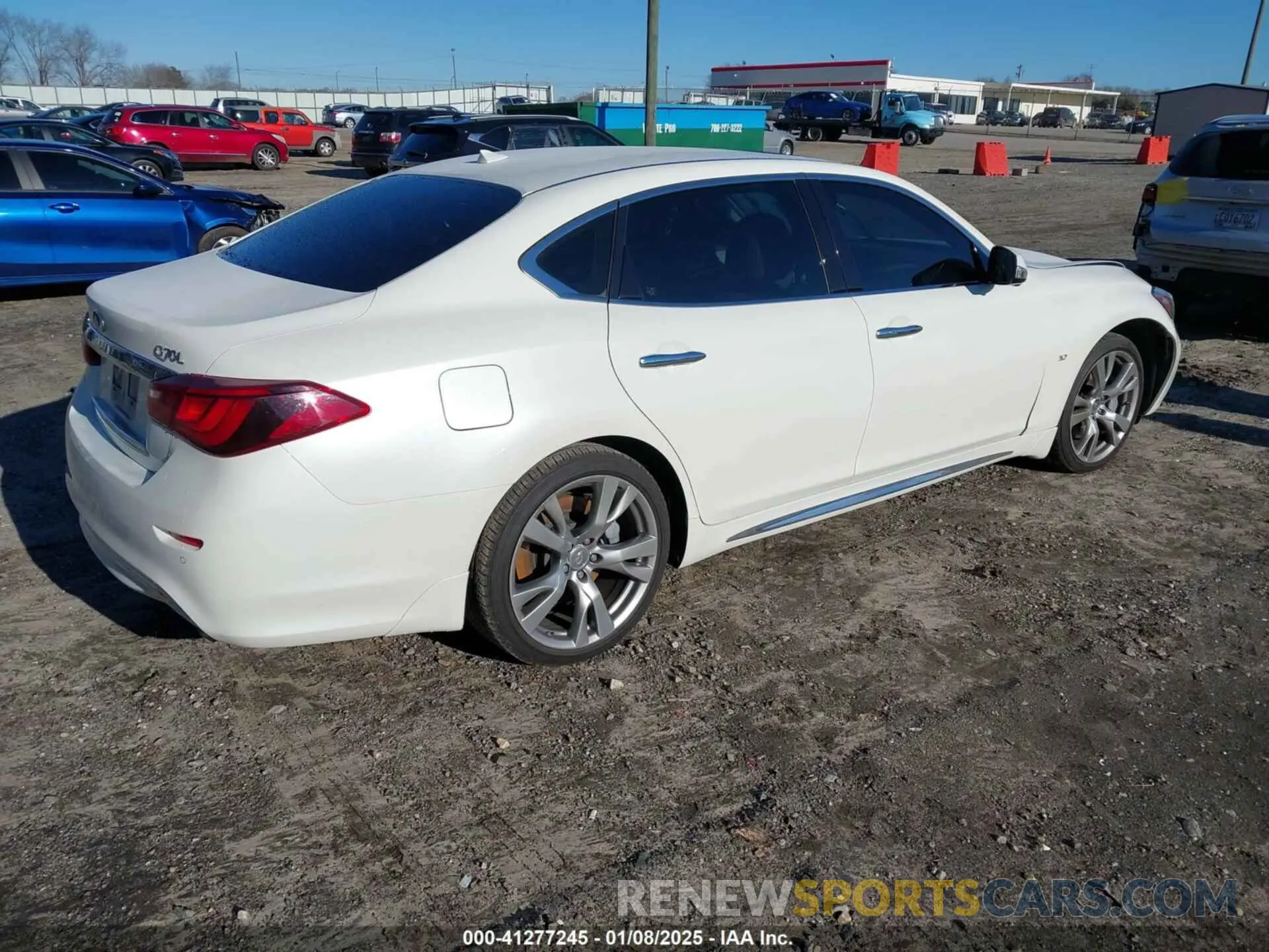4 fotografías del automóvil dañado JN1BY1PP0KM685089 INFINITI Q70L 2019