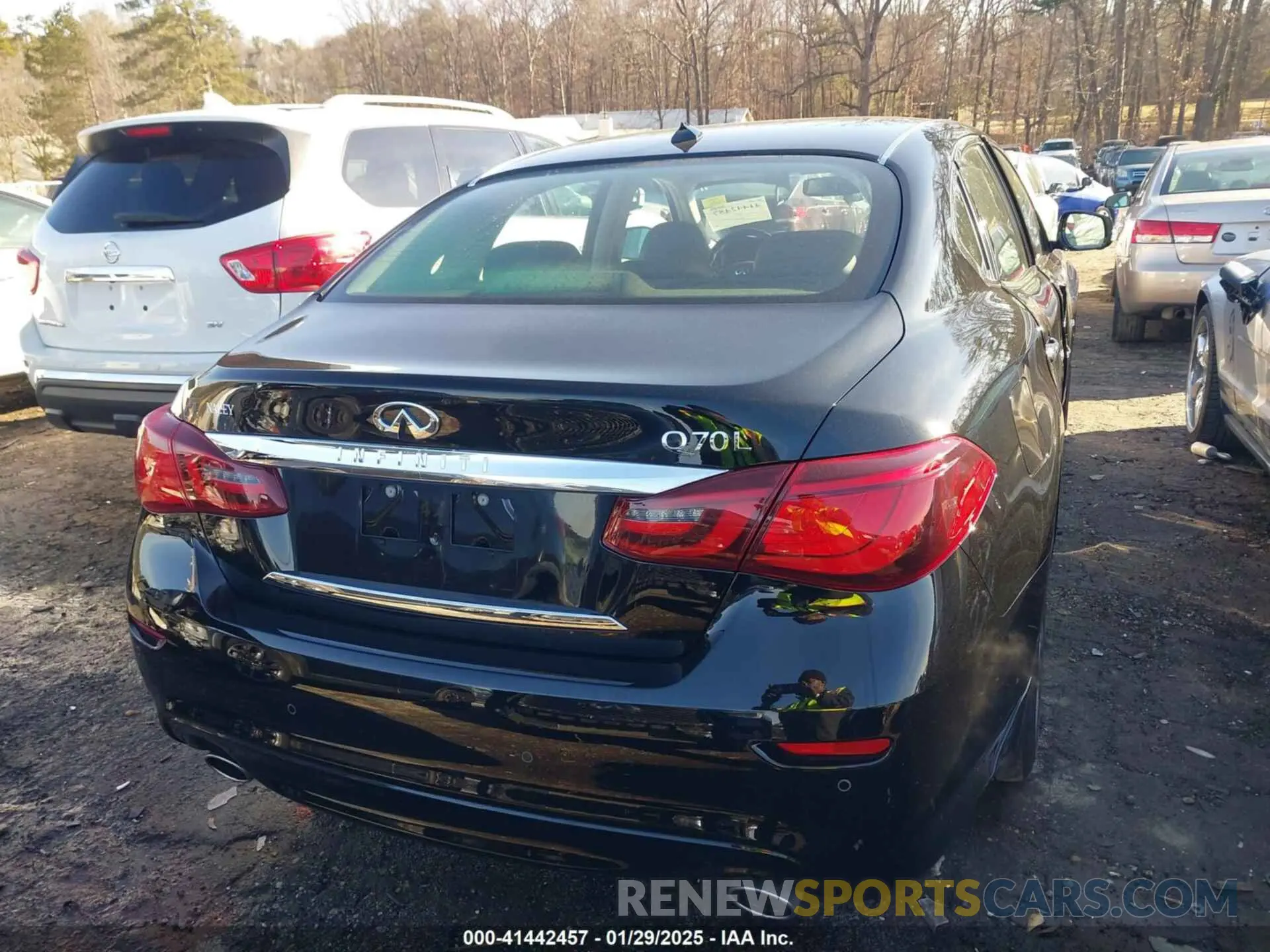 16 fotografías del automóvil dañado JN1BY1PP7KM685655 INFINITI Q70L 2019