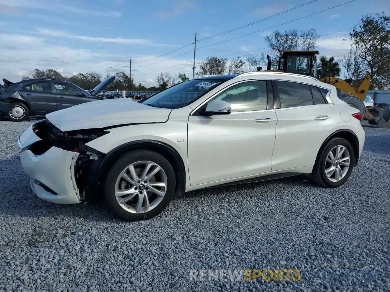 1 fotografías del automóvil dañado SJKCH5CP0KA011537 INFINITI QX30 2019