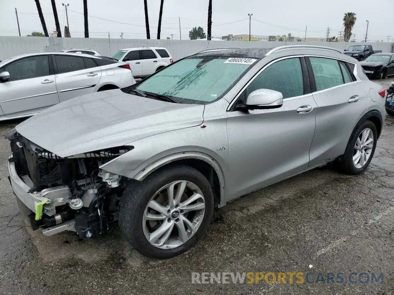 1 fotografías del automóvil dañado SJKCH5CP4KA011380 INFINITI QX30 2019