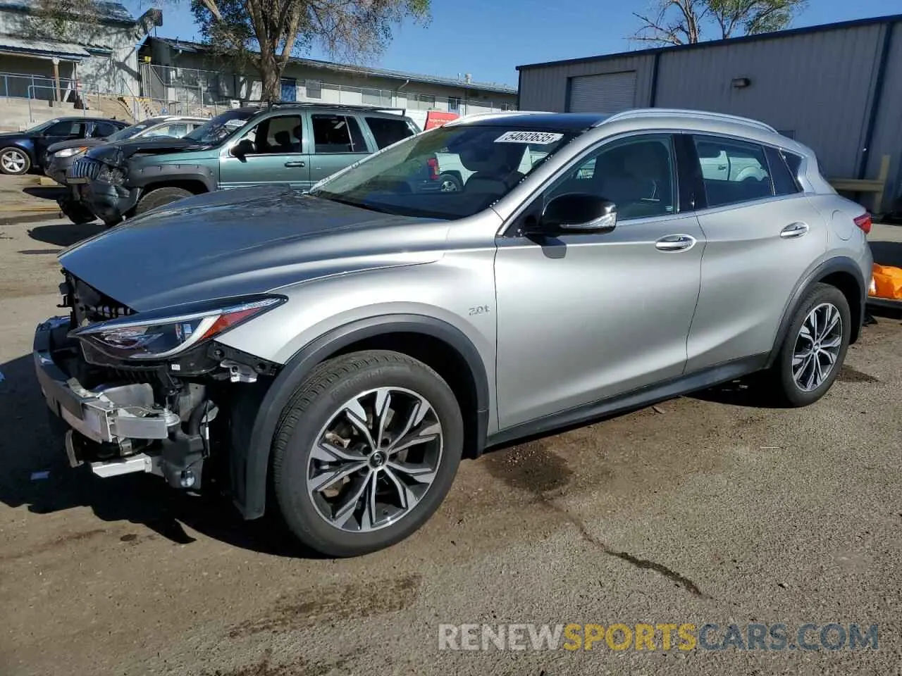 1 fotografías del automóvil dañado SJKCH5CR2KA011265 INFINITI QX30 2019
