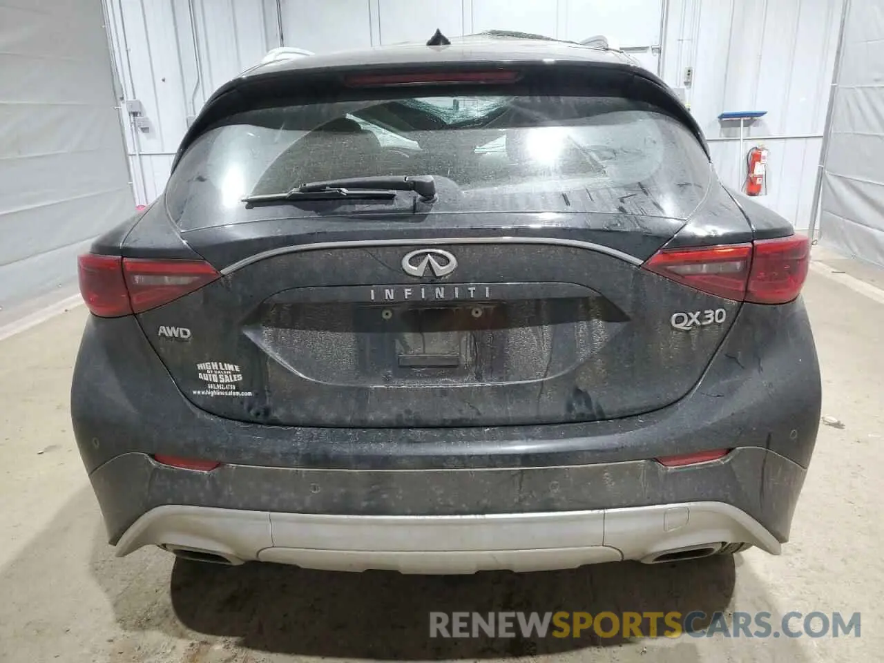 6 fotografías del automóvil dañado SJKCH5CR5KA010465 INFINITI QX30 2019