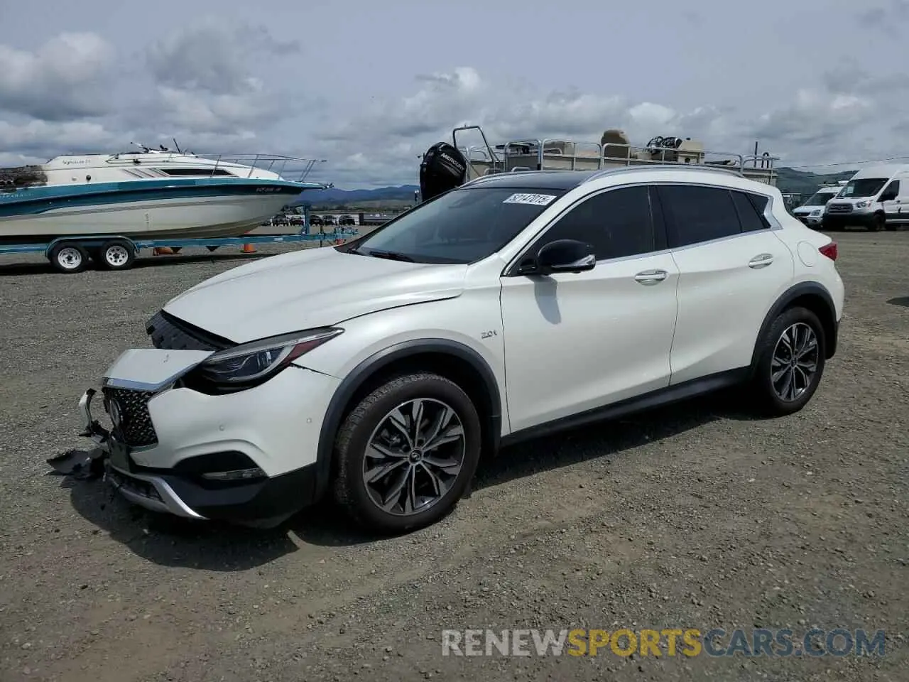 1 fotografías del automóvil dañado SJKCH5CR7KA011861 INFINITI QX30 2019