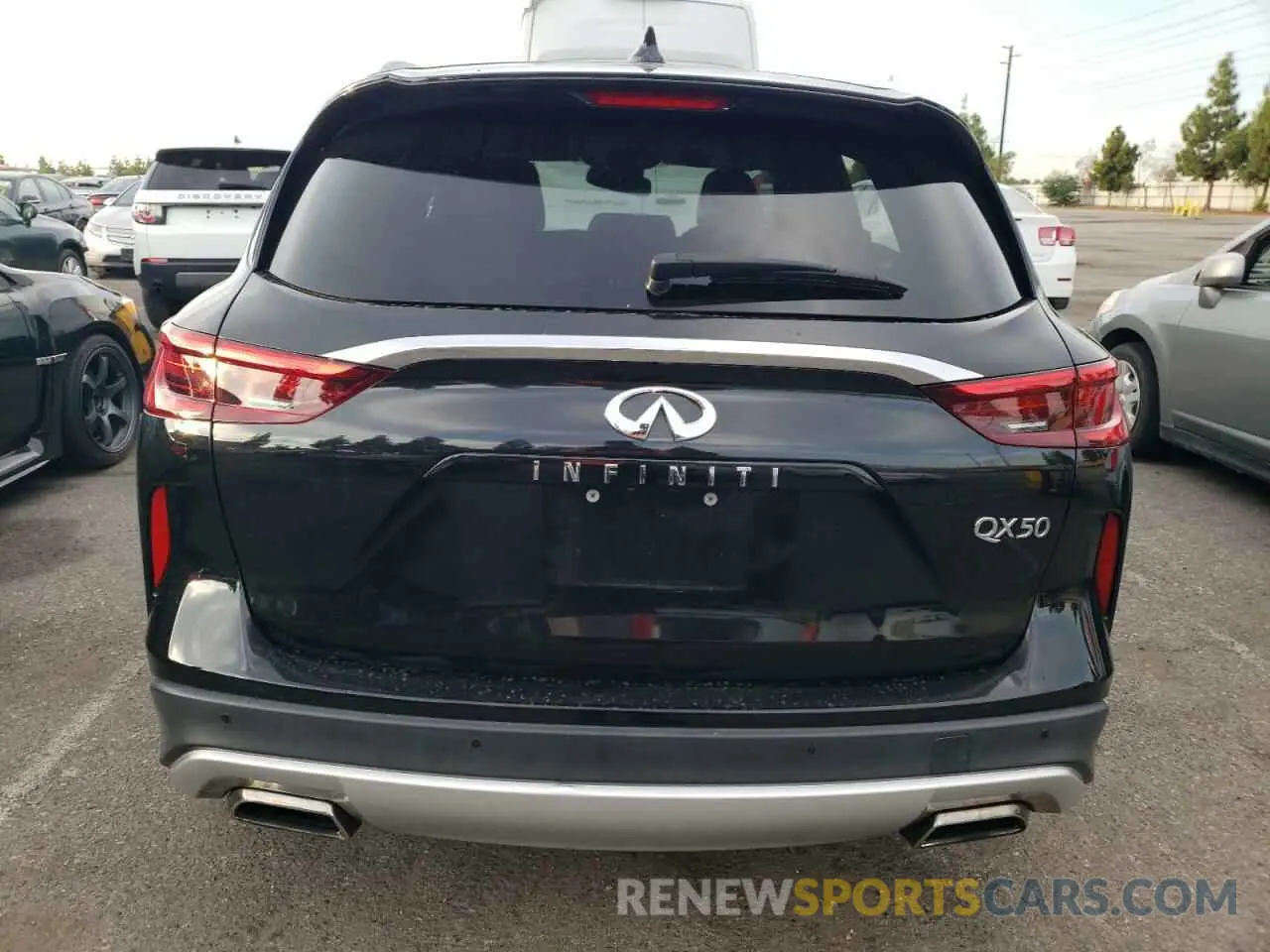 6 fotografías del automóvil dañado 3PCAJ5M10KF103991 INFINITI QX50 2019