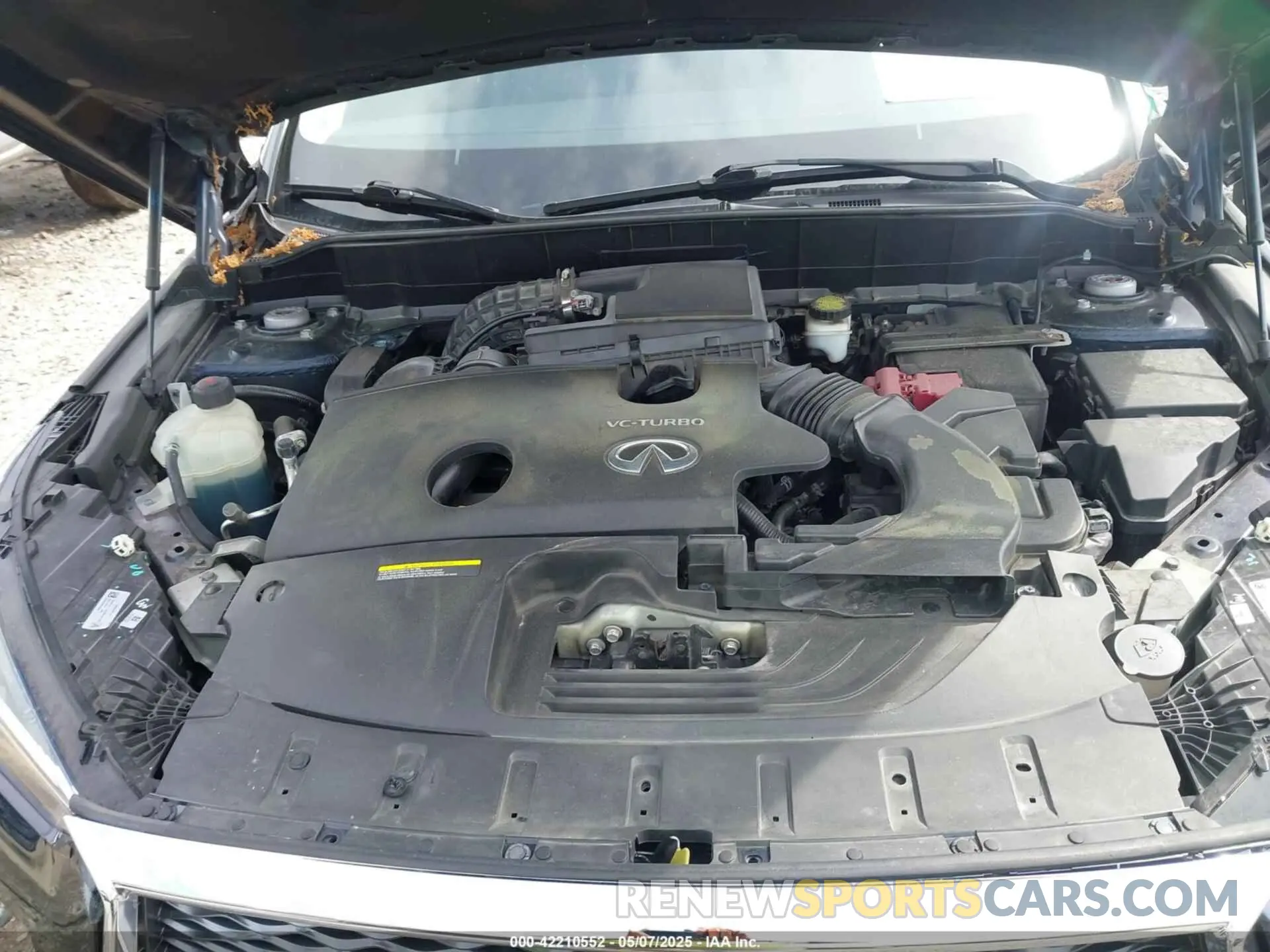 10 fotografías del automóvil dañado 3PCAJ5M12KF118394 INFINITI QX50 2019