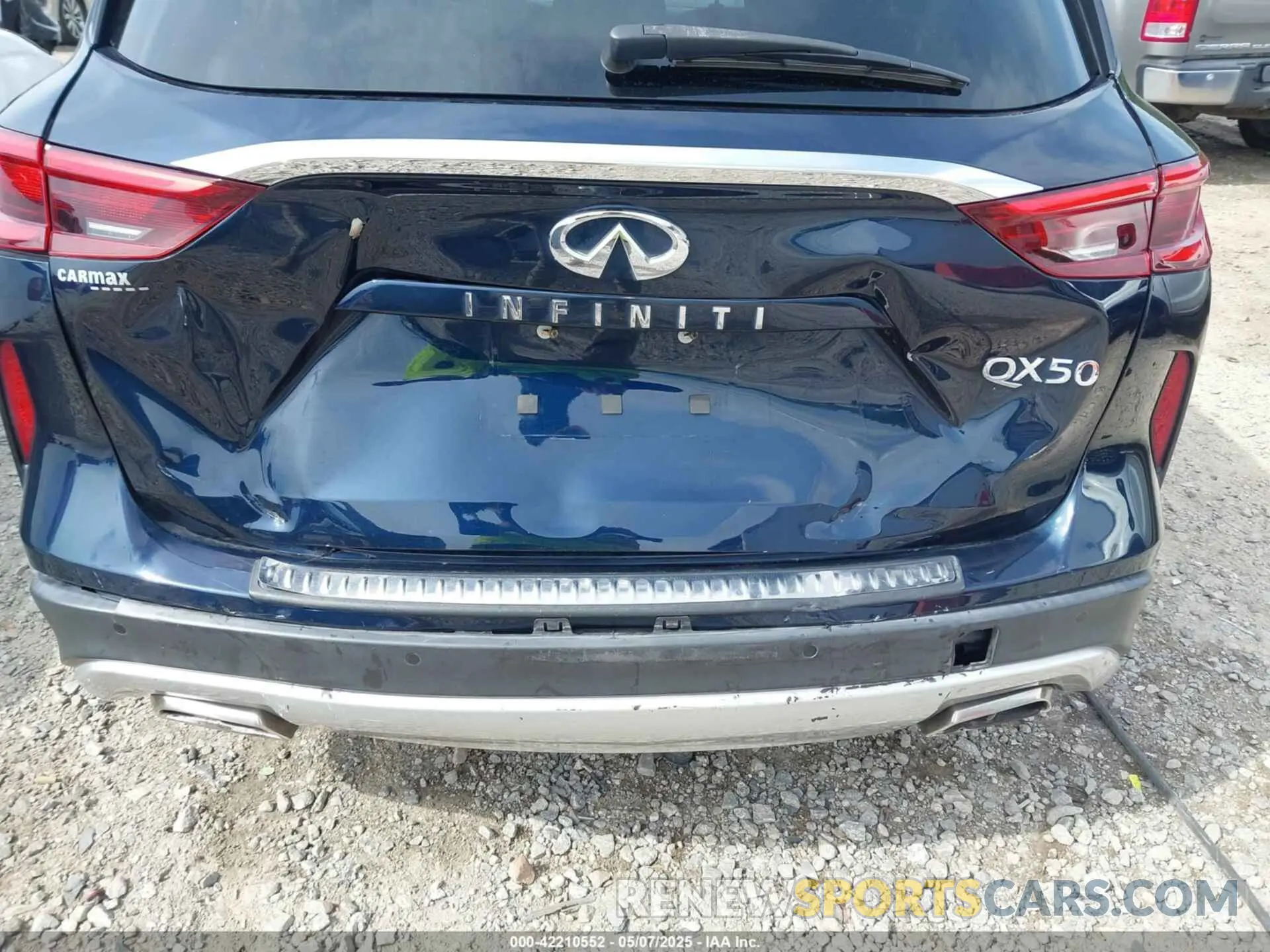 6 fotografías del automóvil dañado 3PCAJ5M12KF118394 INFINITI QX50 2019