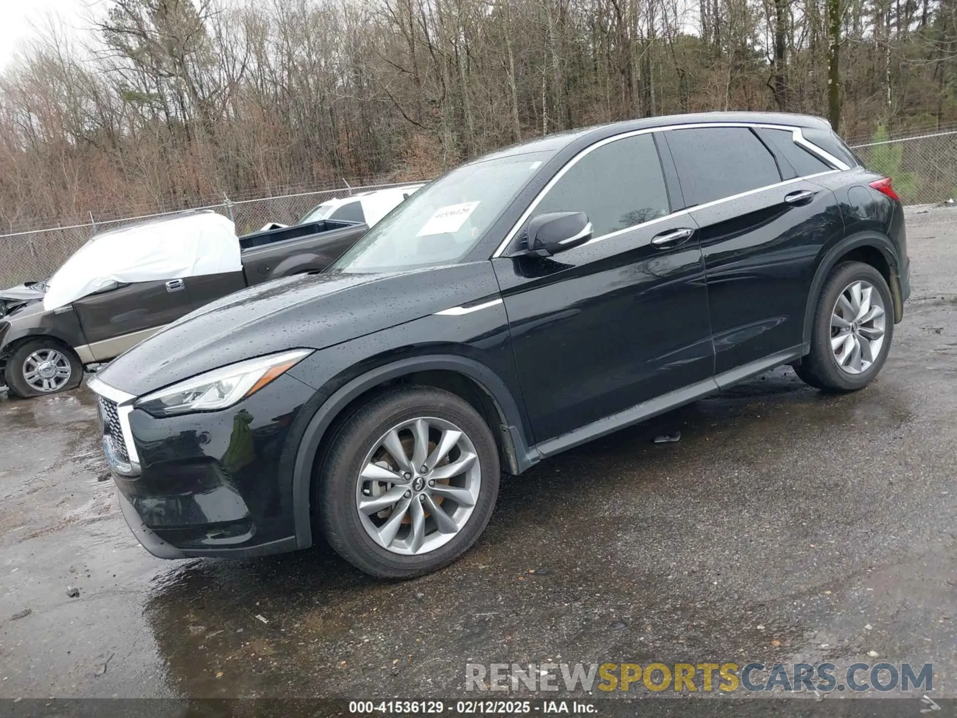 2 fotografías del automóvil dañado 3PCAJ5M12KF141402 INFINITI QX50 2019