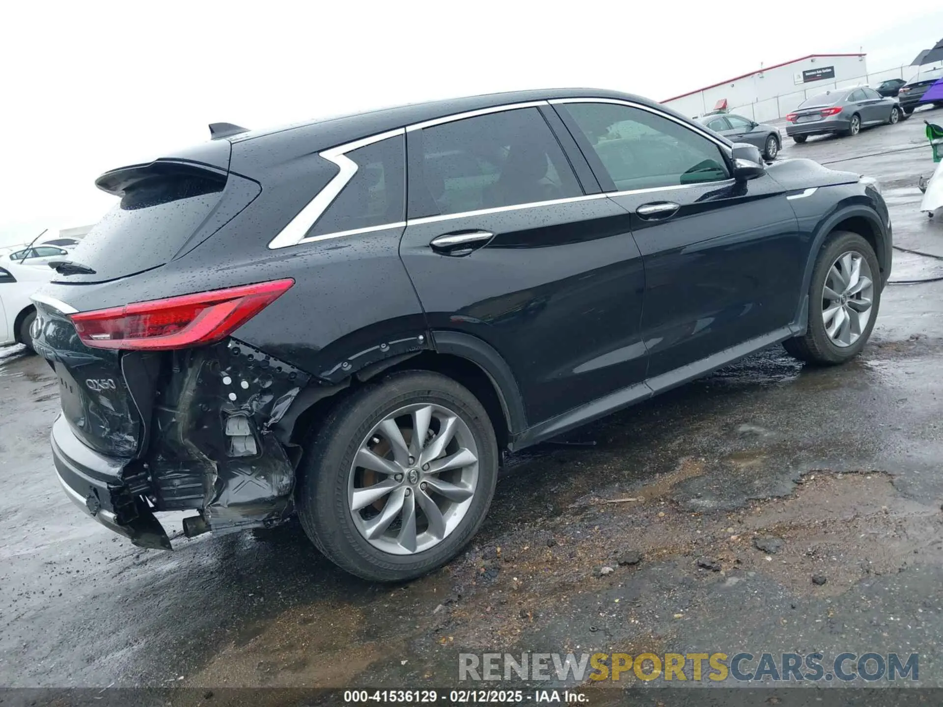 4 fotografías del automóvil dañado 3PCAJ5M12KF141402 INFINITI QX50 2019