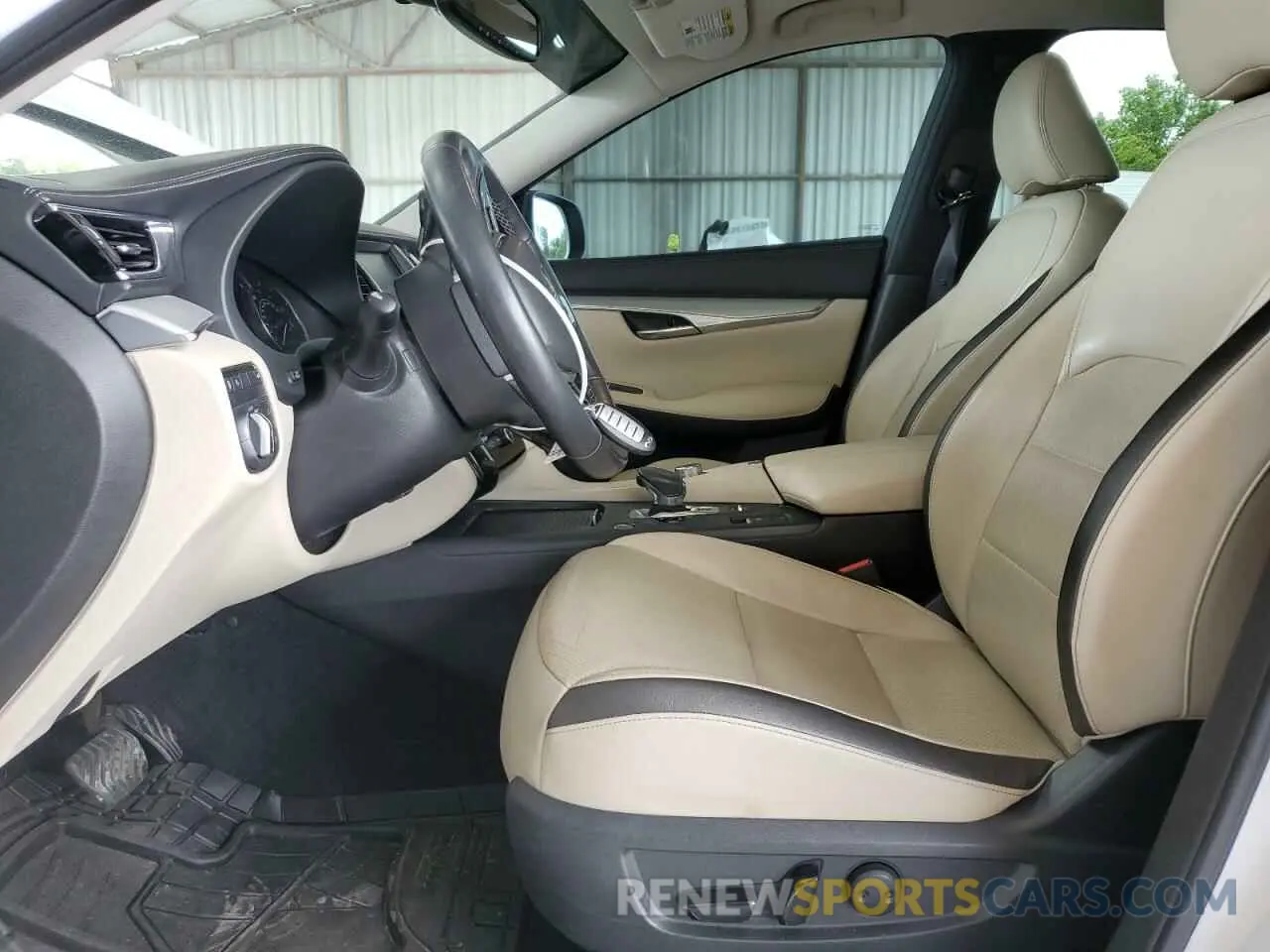 7 fotografías del automóvil dañado 3PCAJ5M13KF108943 INFINITI QX50 2019