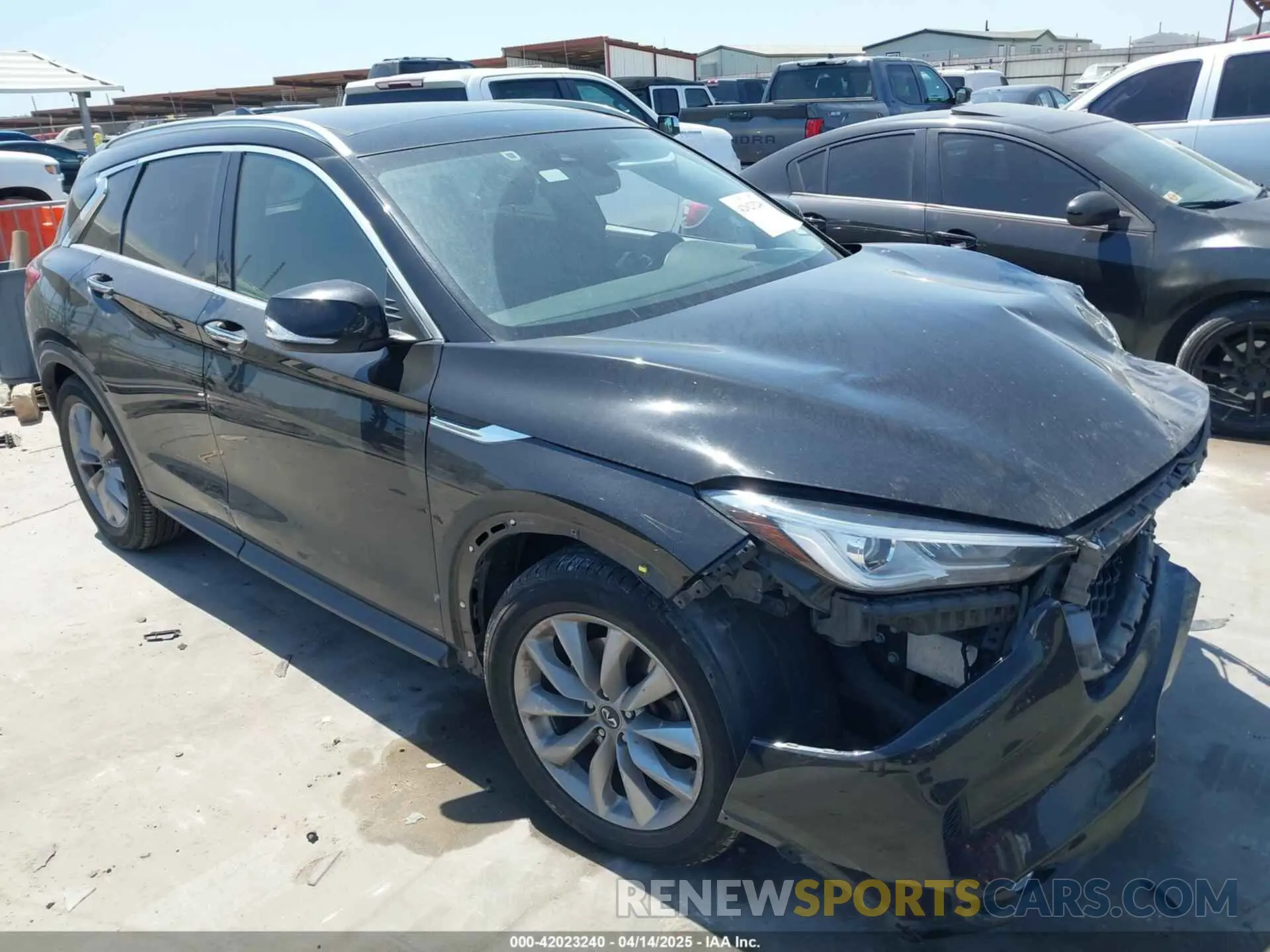1 fotografías del automóvil dañado 3PCAJ5M13KF130893 INFINITI QX50 2019