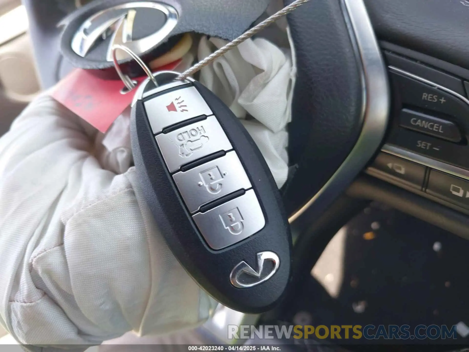 11 fotografías del automóvil dañado 3PCAJ5M13KF130893 INFINITI QX50 2019