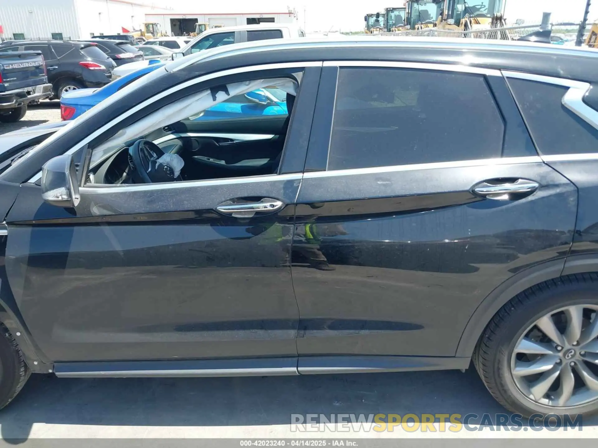 15 fotografías del automóvil dañado 3PCAJ5M13KF130893 INFINITI QX50 2019