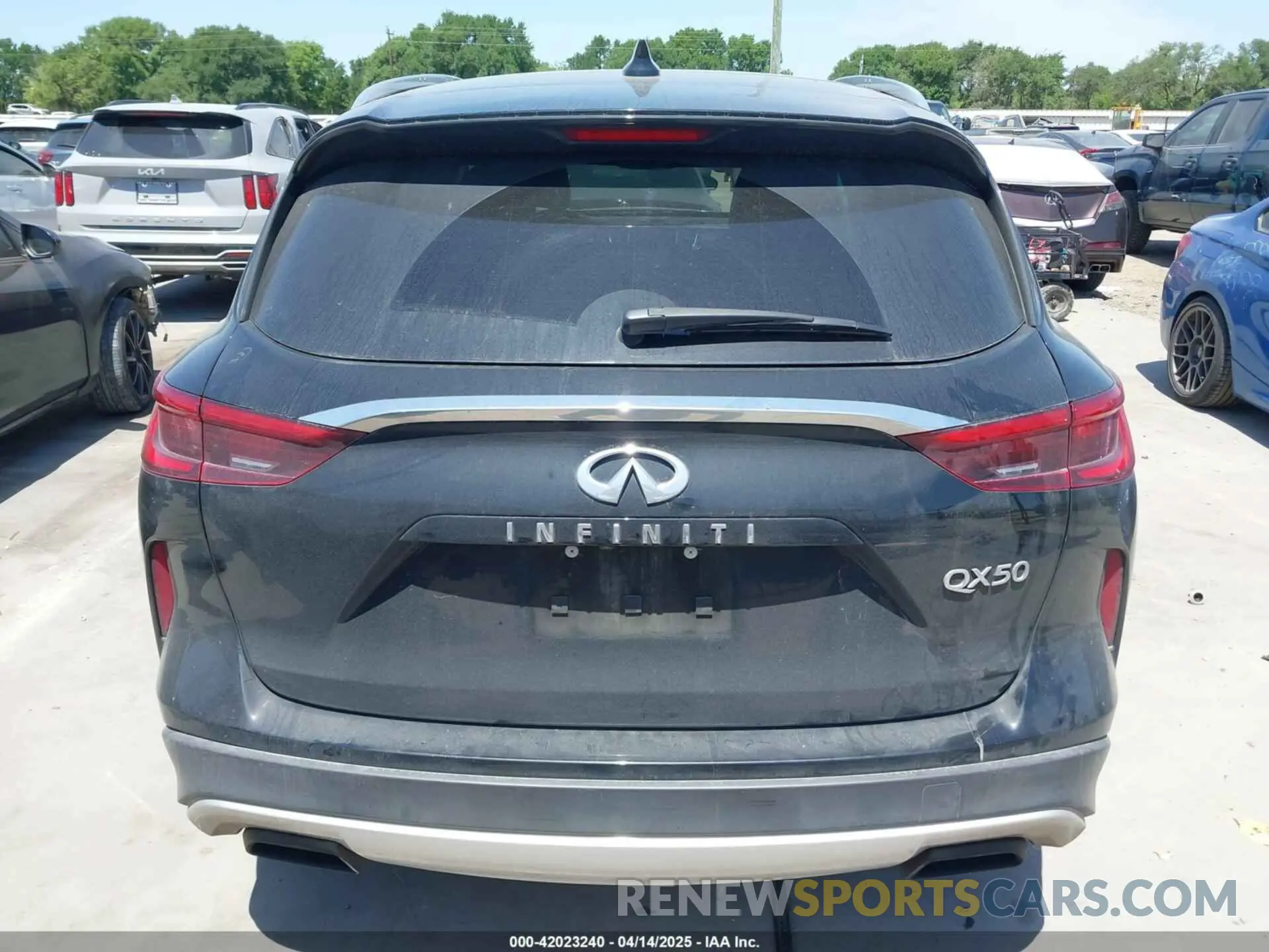 17 fotografías del automóvil dañado 3PCAJ5M13KF130893 INFINITI QX50 2019