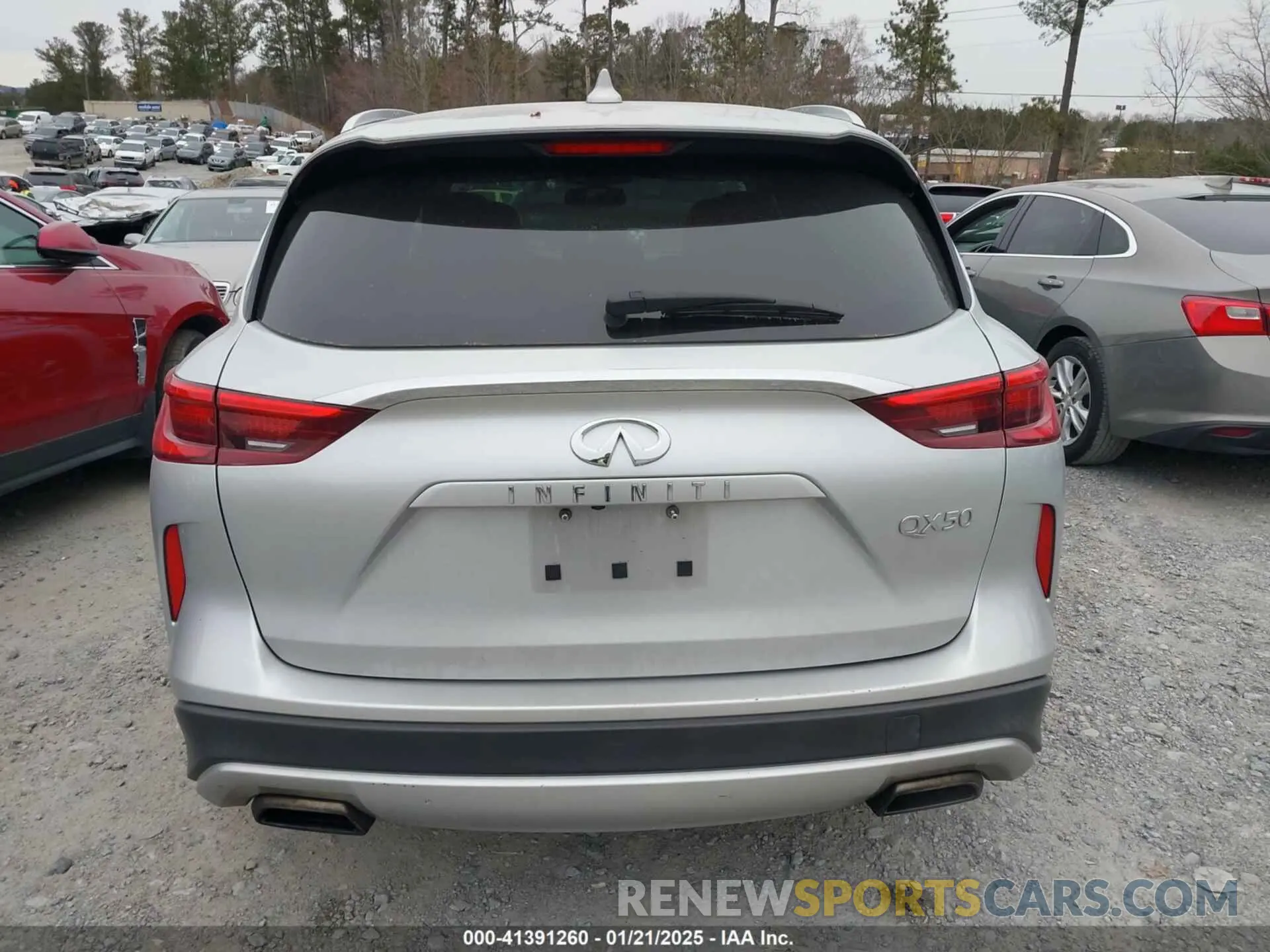 16 fotografías del automóvil dañado 3PCAJ5M13KF136032 INFINITI QX50 2019