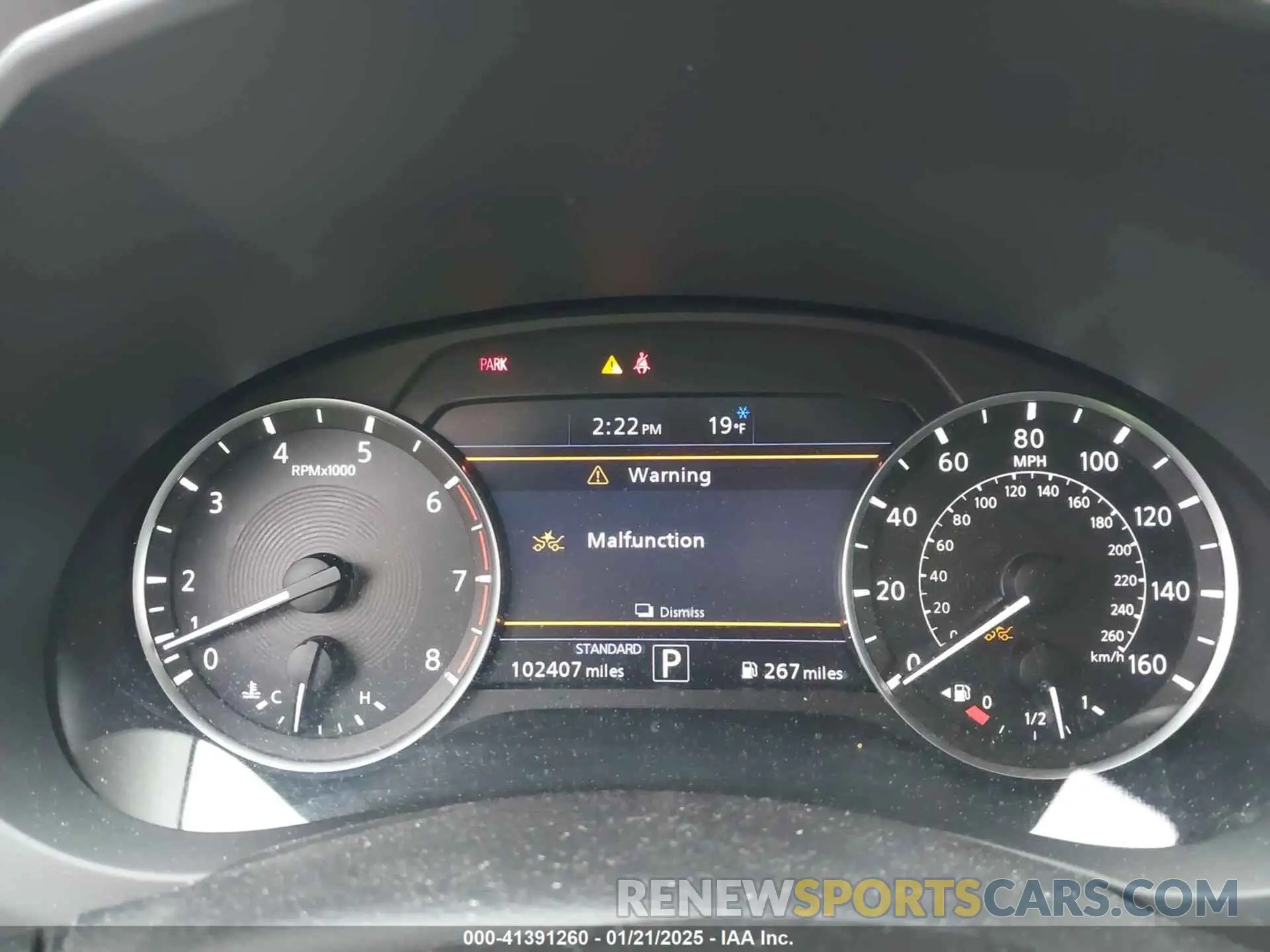 7 fotografías del automóvil dañado 3PCAJ5M13KF136032 INFINITI QX50 2019