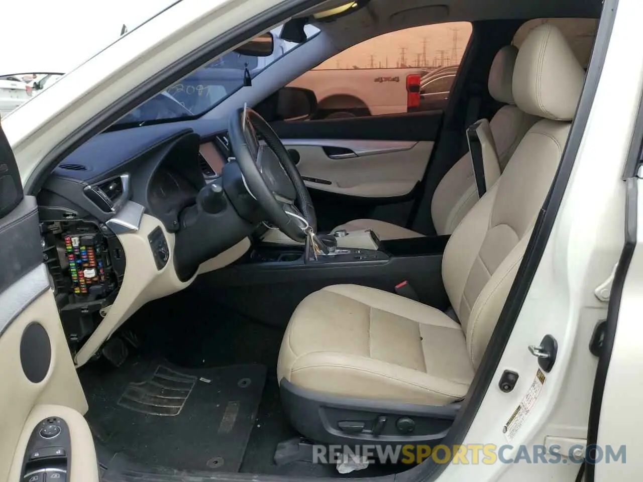 7 fotografías del automóvil dañado 3PCAJ5M13KF137147 INFINITI QX50 2019