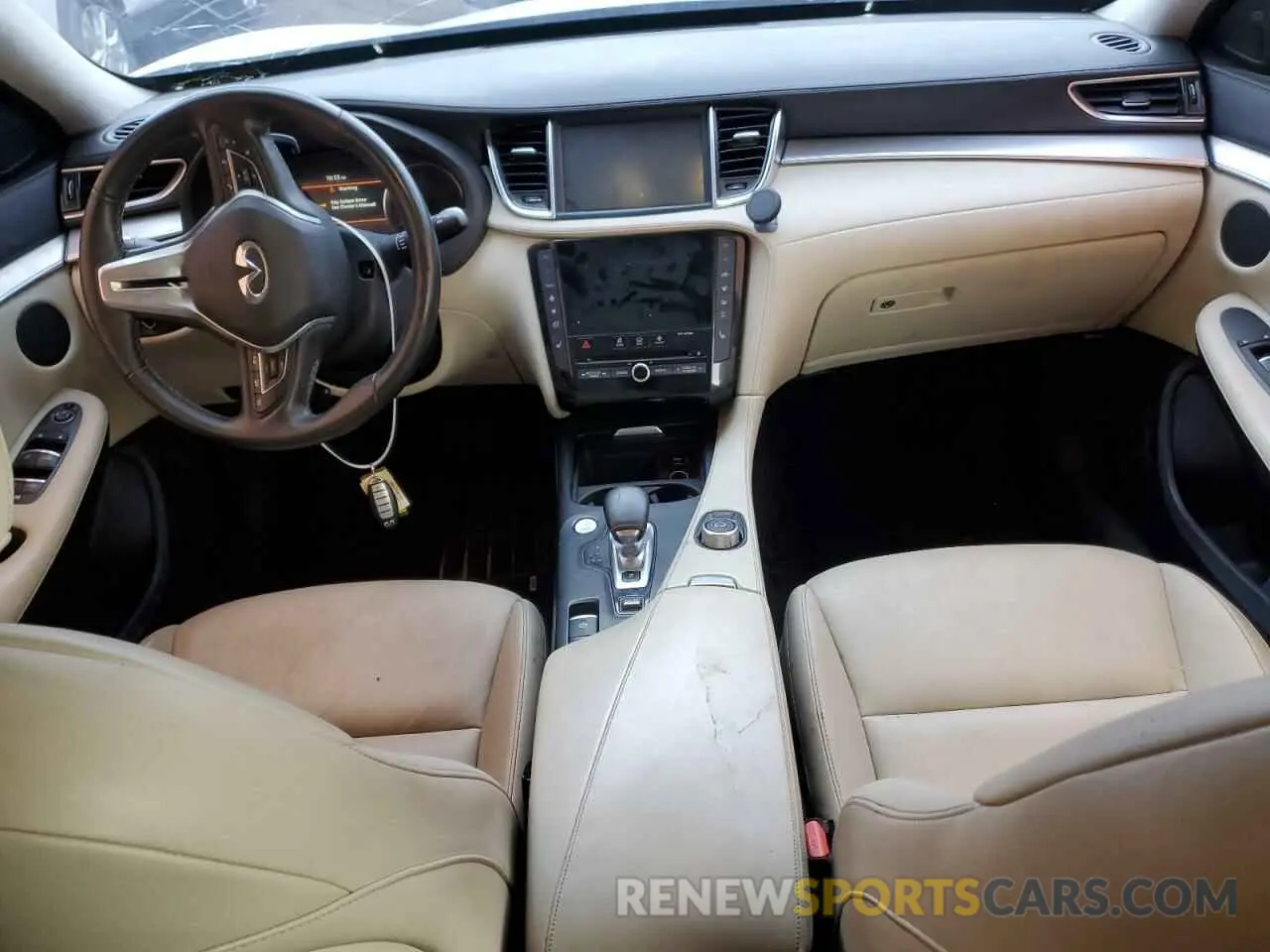 8 fotografías del automóvil dañado 3PCAJ5M13KF137147 INFINITI QX50 2019