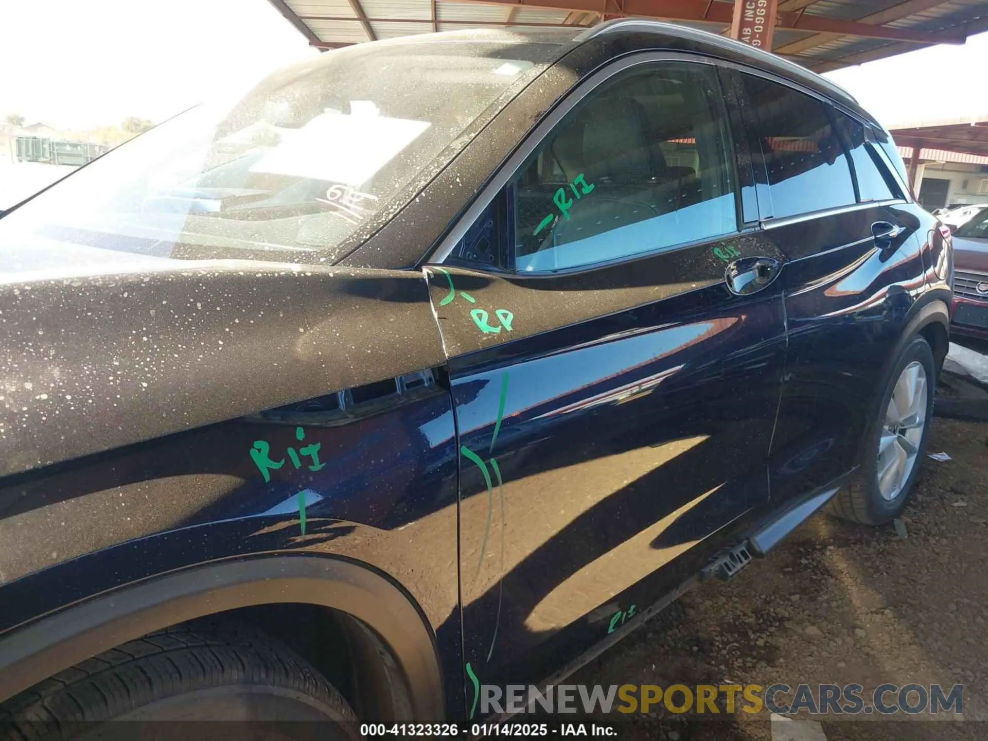 15 fotografías del automóvil dañado 3PCAJ5M14KF101385 INFINITI QX50 2019