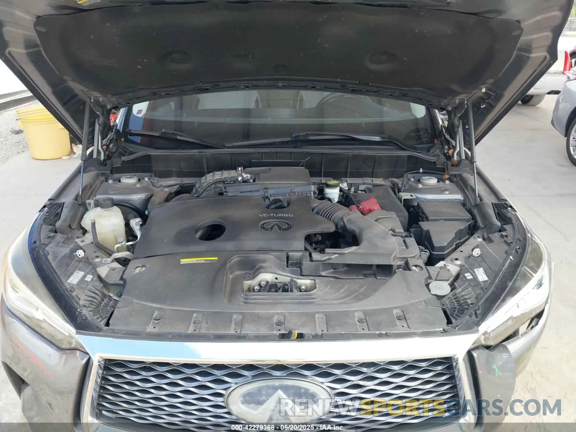 10 fotografías del automóvil dañado 3PCAJ5M14KF107297 INFINITI QX50 2019