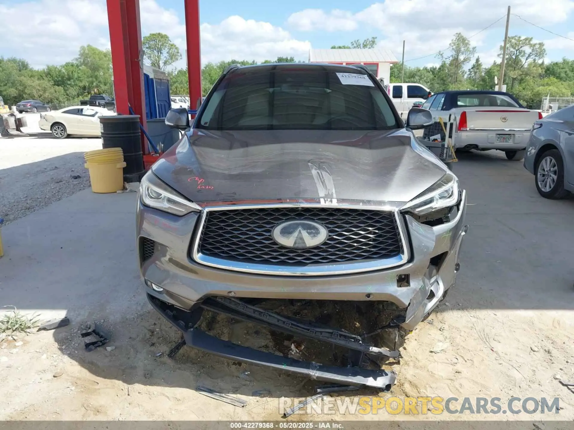 12 fotografías del automóvil dañado 3PCAJ5M14KF107297 INFINITI QX50 2019