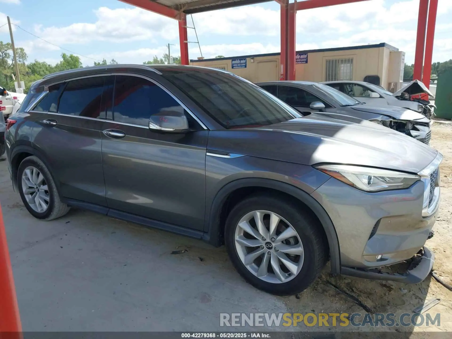 13 fotografías del automóvil dañado 3PCAJ5M14KF107297 INFINITI QX50 2019
