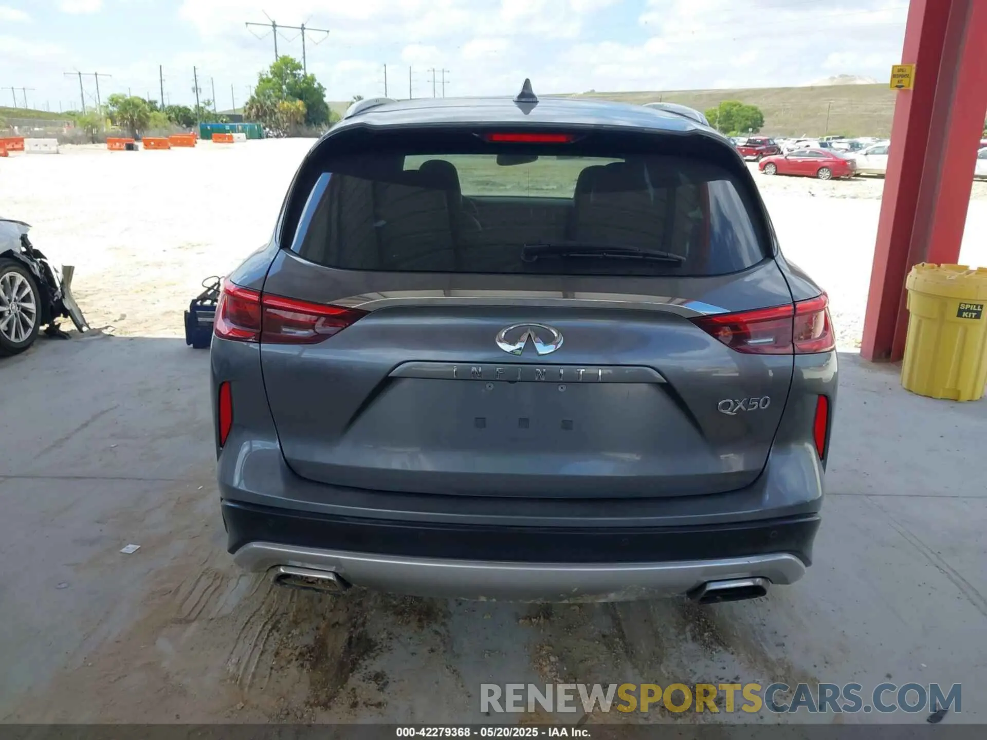 16 fotografías del automóvil dañado 3PCAJ5M14KF107297 INFINITI QX50 2019