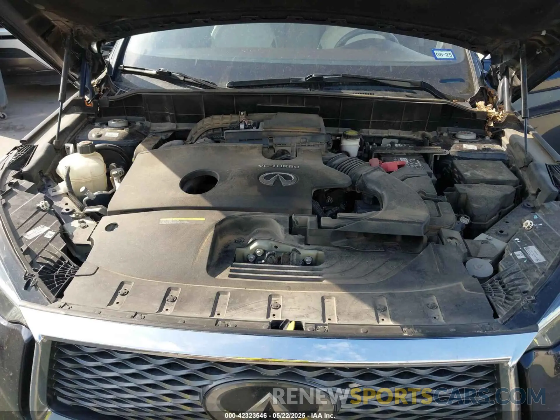 10 fotografías del automóvil dañado 3PCAJ5M14KF110183 INFINITI QX50 2019